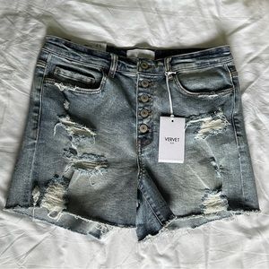 Vervet Jean Shorts NWT